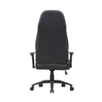 Sillón reclinable de videojuegos de piel sintética negra