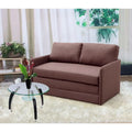 Sofá cama de dos plazas de tela con espuma reversible – 3 colores