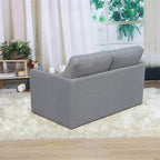 Sofá cama de dos plazas de tela con espuma reversible – 3 colores