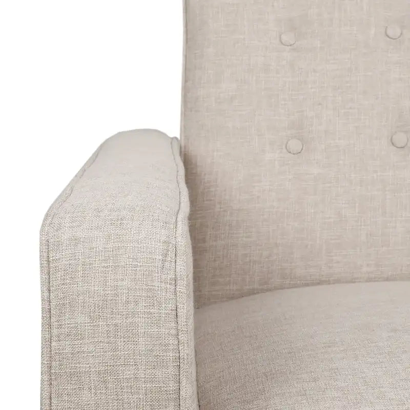 Sofá reclinable biplaza tapizado con sistema pushback