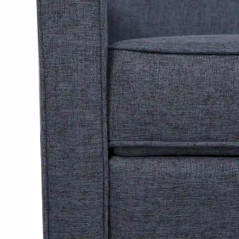 Sofá reclinable biplaza tapizado con sistema pushback