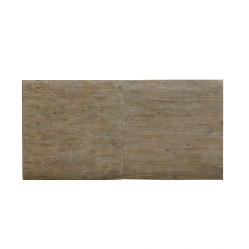 Mesa de comedor extensible de pino con acabado gris Dovetail