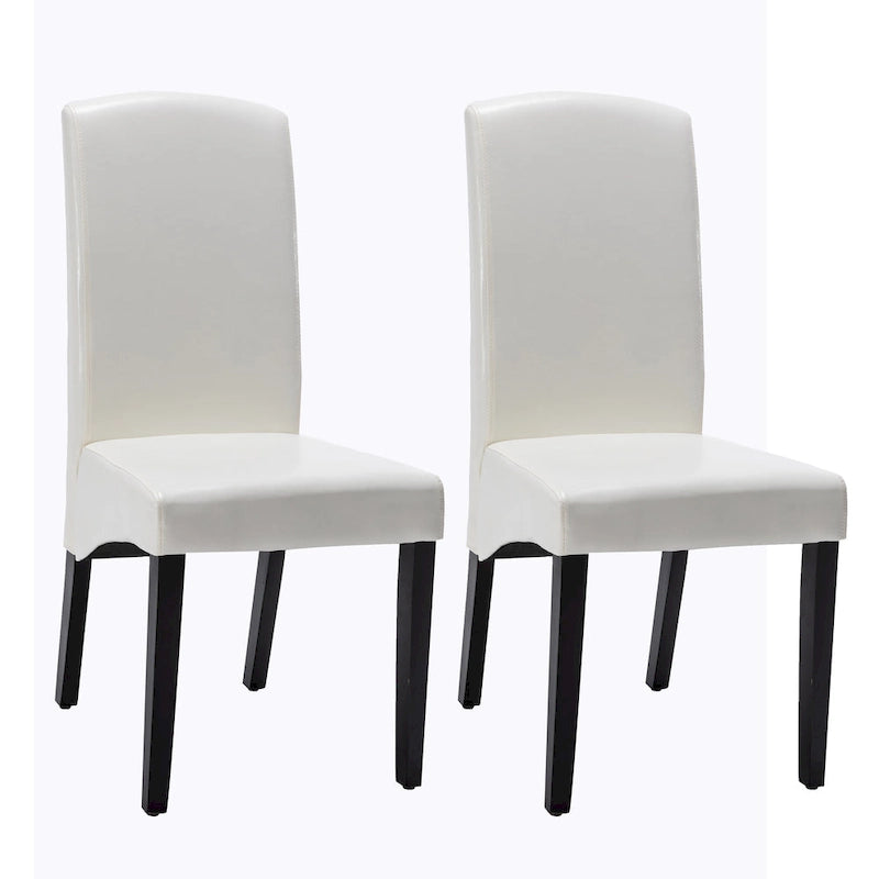 Set de 2 Sillas de Comedor Modernas de Polipiel – 4 Colores