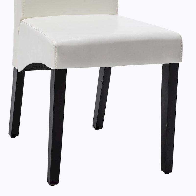 Set de 2 Sillas de Comedor Modernas de Polipiel – 4 Colores