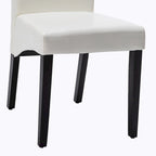 Set de 2 Sillas de Comedor Modernas de Polipiel – 4 Colores