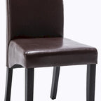 Set de 2 Sillas de Comedor Modernas de Polipiel – 4 Colores