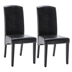 Set de 2 Sillas de Comedor Modernas de Polipiel – 4 Colores