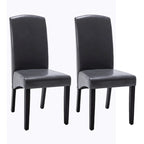 Set de 2 Sillas de Comedor Modernas de Polipiel – 4 Colores