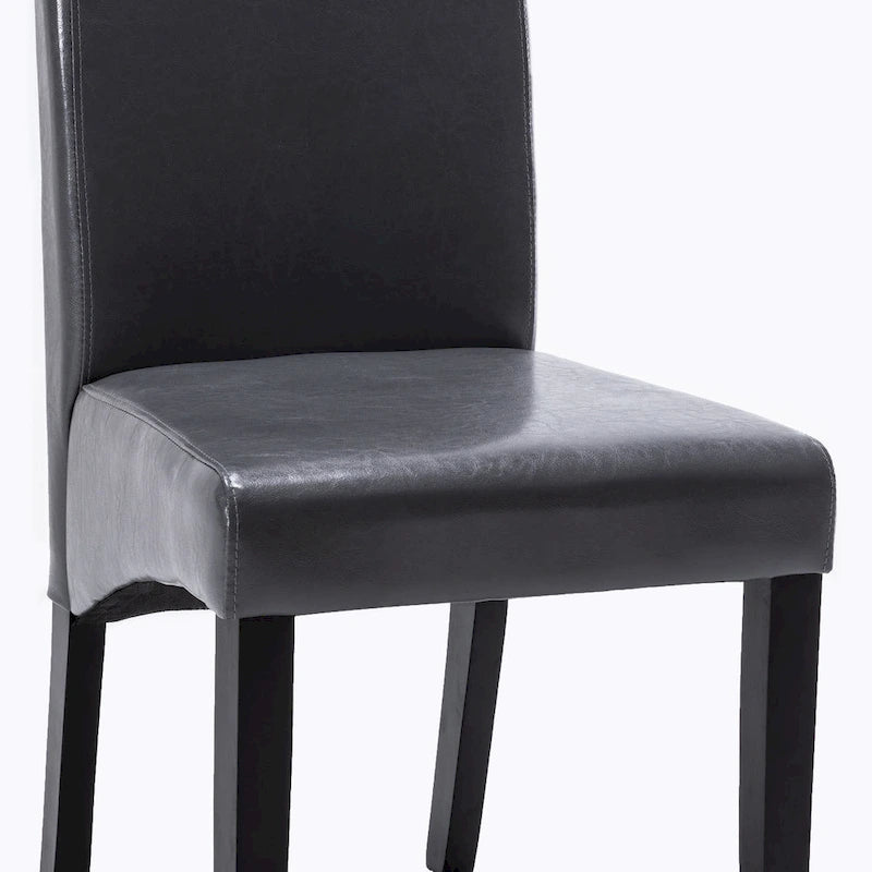 Set de 2 Sillas de Comedor Modernas de Polipiel – 4 Colores