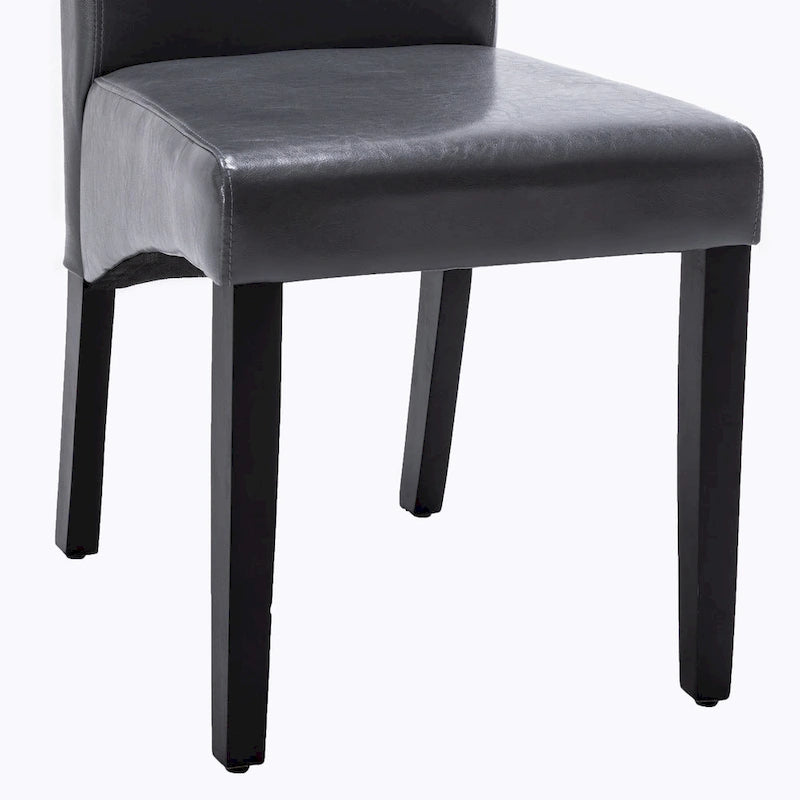Set de 2 Sillas de Comedor Modernas de Polipiel – 4 Colores