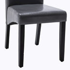Set de 2 Sillas de Comedor Modernas de Polipiel – 4 Colores