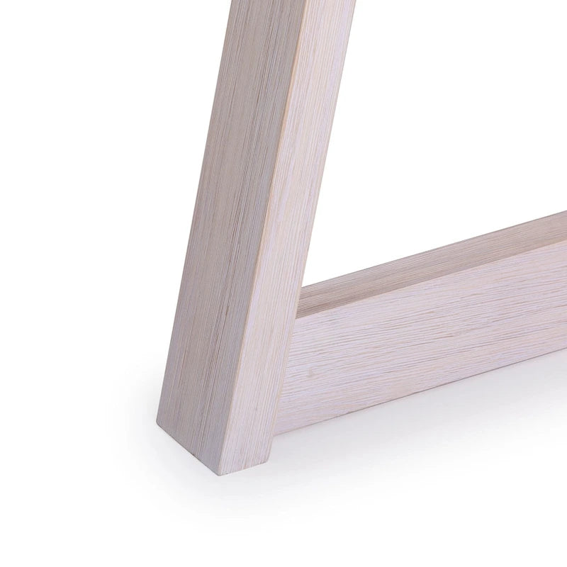 Mesa de comedor redonda de madera maciza clásica Plank and Beam - 47