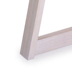 Mesa de comedor redonda de madera maciza clásica Plank and Beam - 47