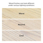 Mesa de comedor redonda de madera maciza clásica Plank and Beam - 47