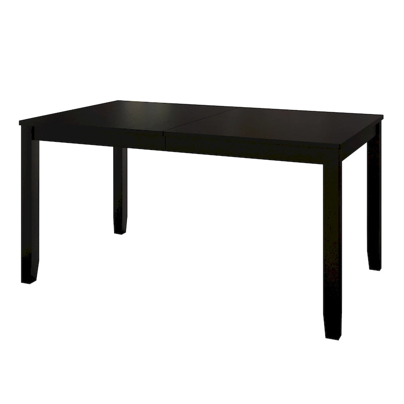 Mesa de comedor minimalista de chapa de madera | Para 6 personas | 5 opciones de color