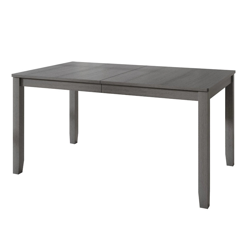 Mesa de comedor minimalista de chapa de madera | Para 6 personas | 5 opciones de color