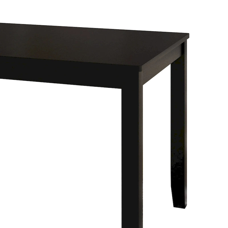 Mesa de comedor minimalista de chapa de madera | Para 6 personas | 5 opciones de color