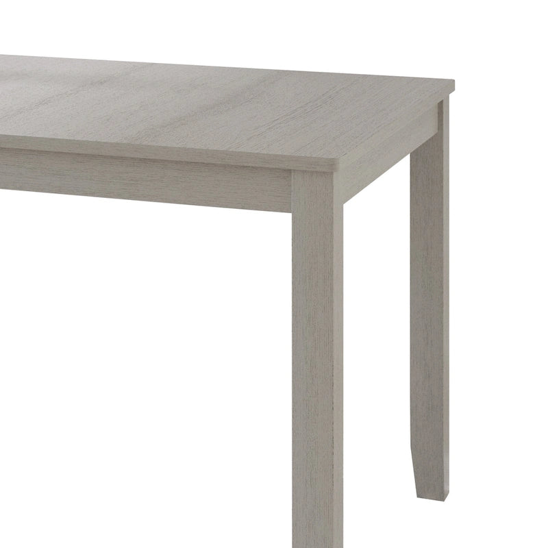 Mesa de comedor minimalista de chapa de madera | Para 6 personas | 5 opciones de color