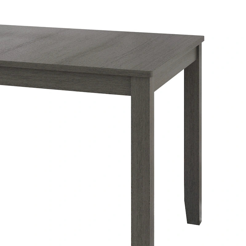 Mesa de comedor minimalista de chapa de madera | Para 6 personas | 5 opciones de color