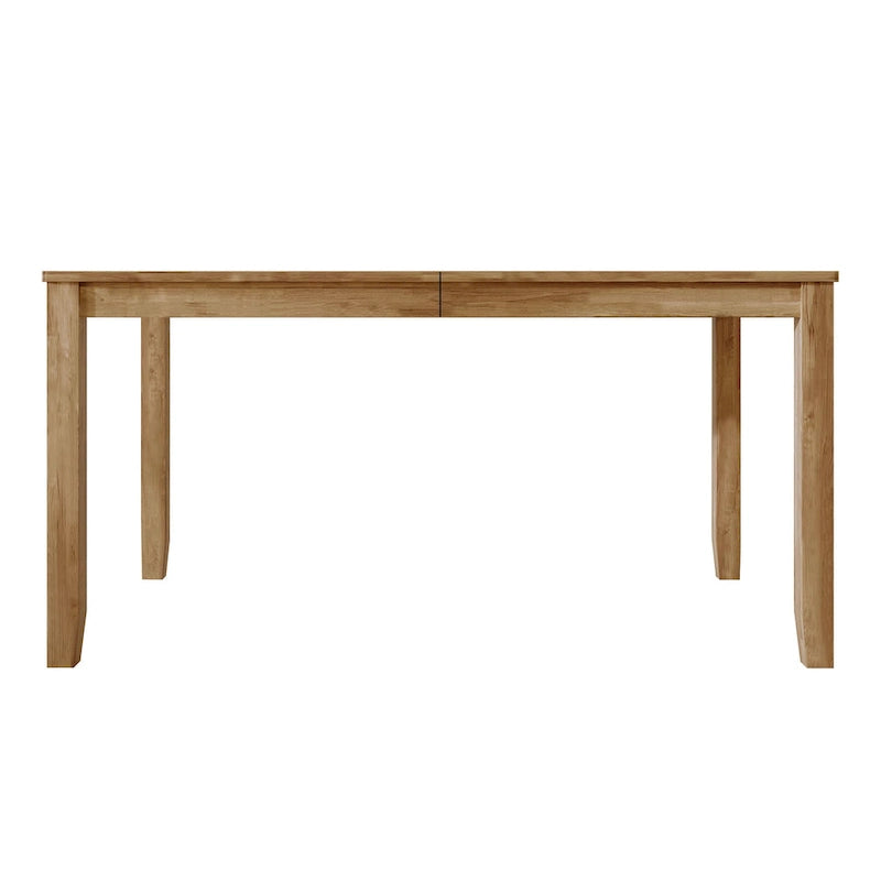 Mesa de comedor minimalista de chapa de madera | Para 6 personas | 5 opciones de color