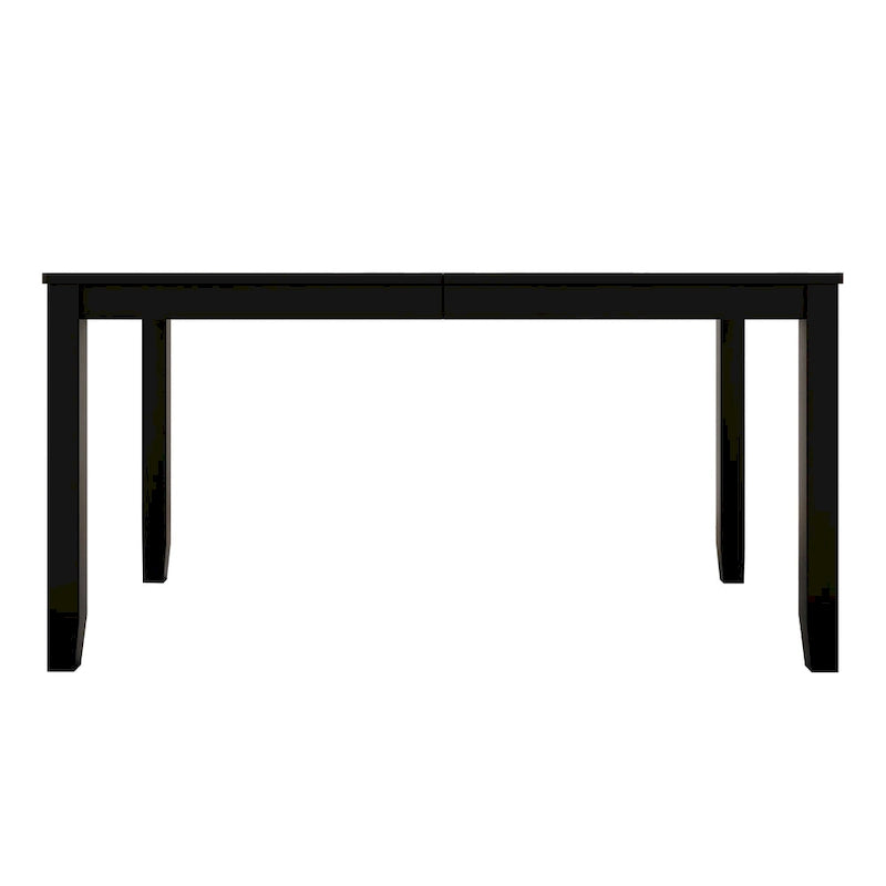 Mesa de comedor minimalista de chapa de madera | Para 6 personas | 5 opciones de color