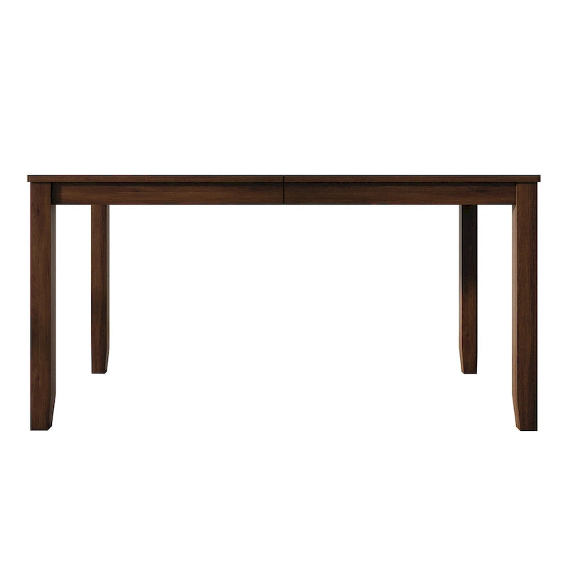 Mesa de comedor minimalista de chapa de madera | Para 6 personas | 5 opciones de color
