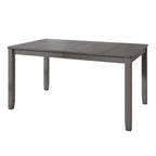 Mesa de comedor minimalista de chapa de madera | Para 6 personas | 5 opciones de color