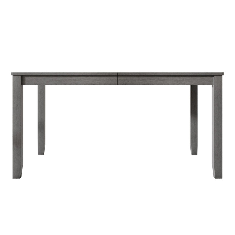 Mesa de comedor minimalista de chapa de madera | Para 6 personas | 5 opciones de color