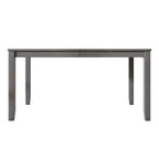 Mesa de comedor minimalista de chapa de madera | Para 6 personas | 5 opciones de color