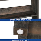 Estante de cocina de 5 niveles con soporte para microondas y estantes de almacenamiento
